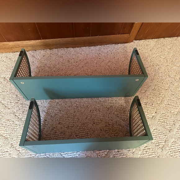 PJ Collection Floating Rattan Shelves - Picture 5 of 10